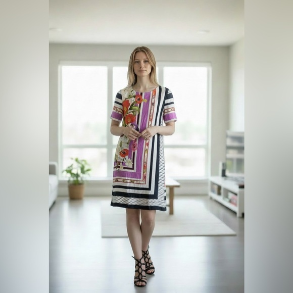 Dresses & Skirts - $1000 Class By Roberto Cavalli Floral Dress Sz 8